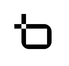 B logo