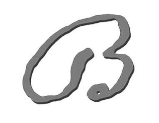B logo