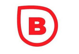 B logo