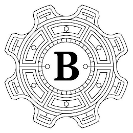 B logo