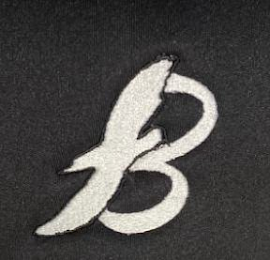 B logo