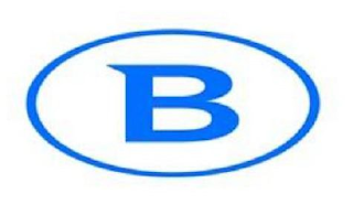 B logo
