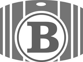 B logo
