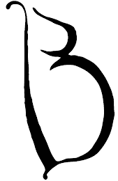 B logo