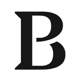 B logo