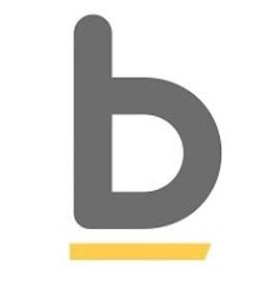 B logo