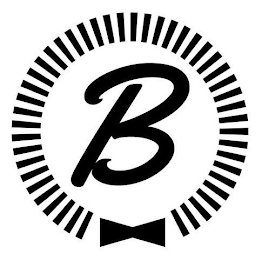 B logo