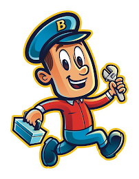 B logo