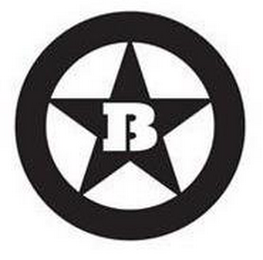B logo