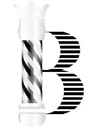 B logo