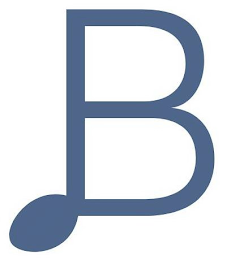 B logo