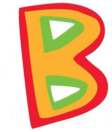 B logo