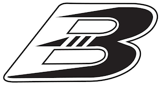 B logo