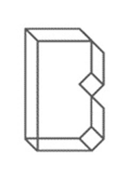 B logo