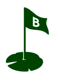 B logo