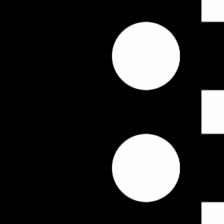 B logo