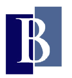 B logo