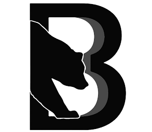 B logo