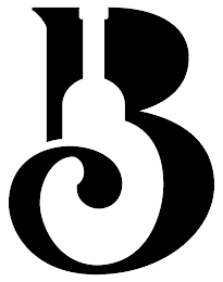 B logo