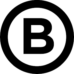 B logo