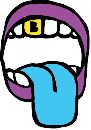 B logo