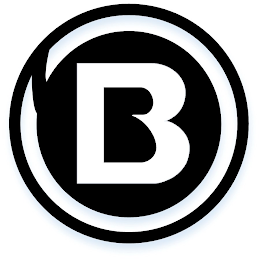 B logo