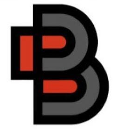 B logo