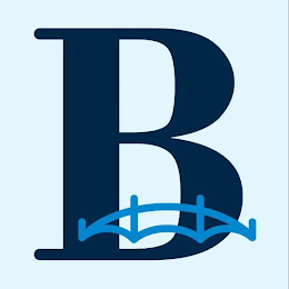 B logo