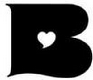 B logo