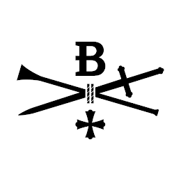 B logo