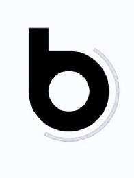 B logo
