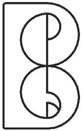 B logo