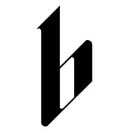 B logo