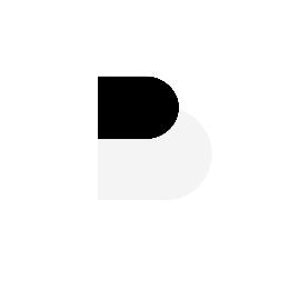 B logo