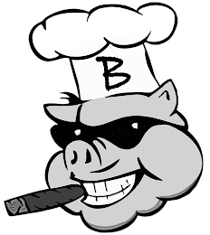 B logo