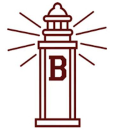 B logo