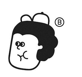 B logo