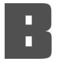 B logo