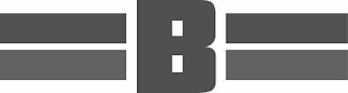 B logo