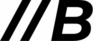 //B logo