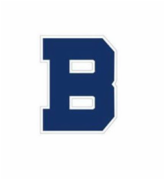 B logo