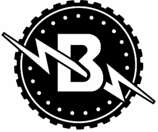 B logo