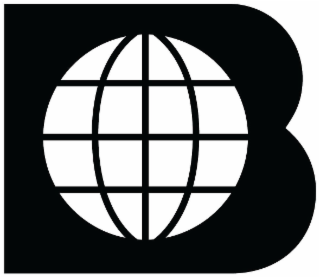 B logo