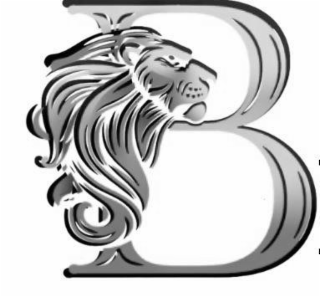 B logo