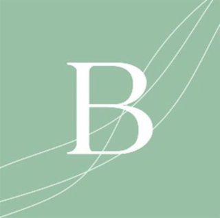 B logo