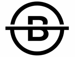 B logo