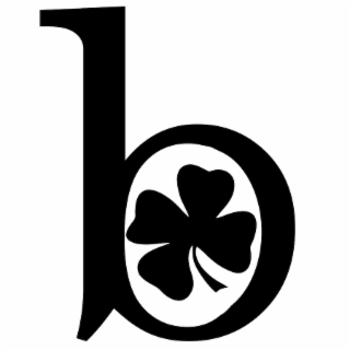 B logo
