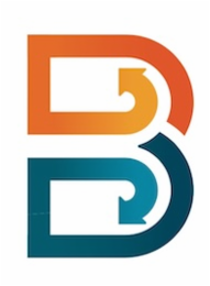 B logo