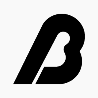 B logo