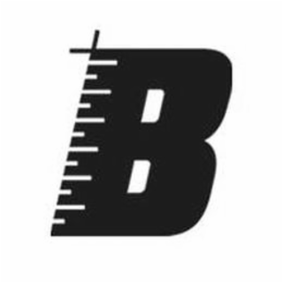 B logo